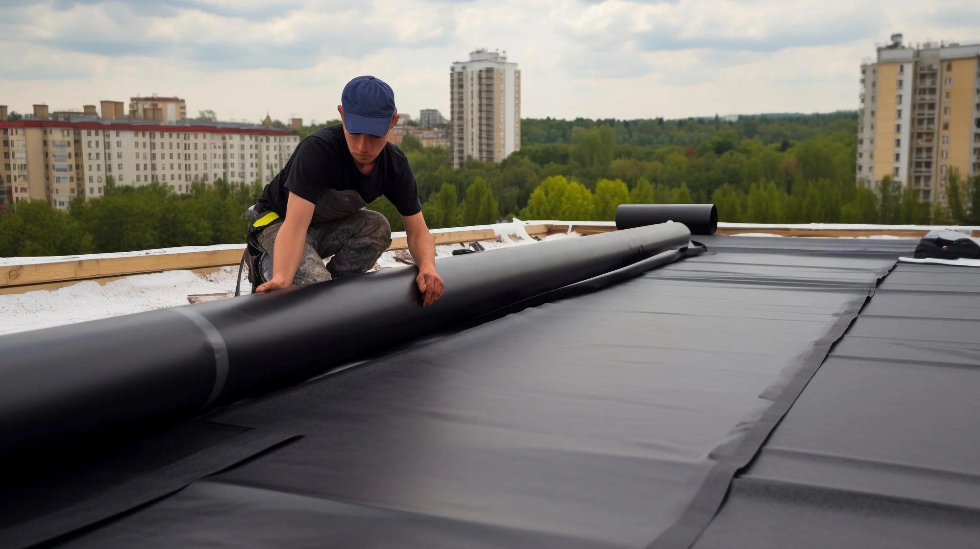 Hermantown MN Flat Roof Replacement