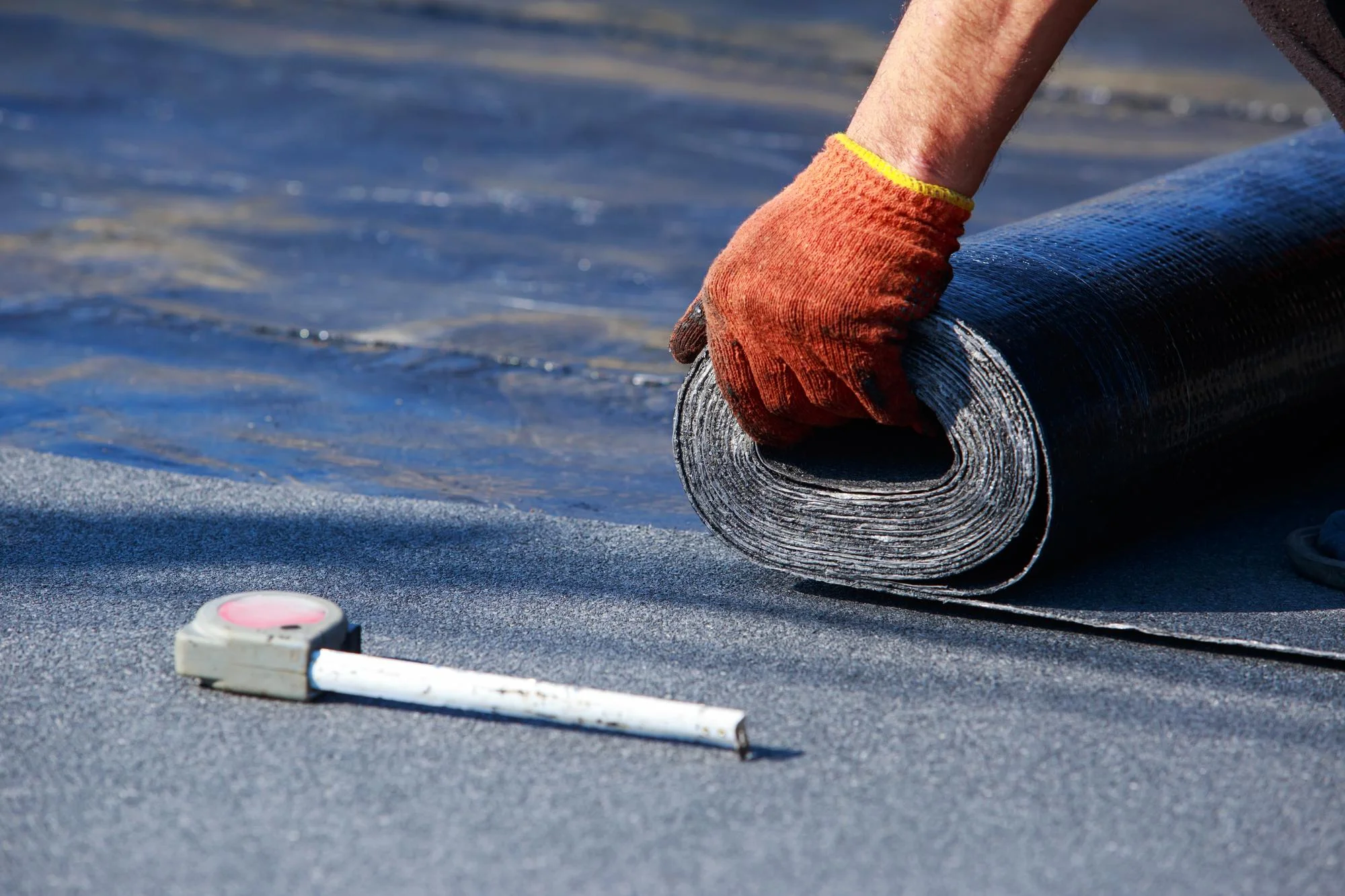 Two Harbors MN Flat Roof Installation